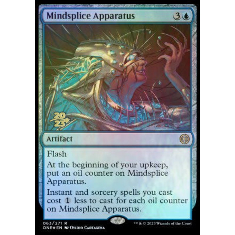 Mindsplice Apparatus [Phyrexia: All Will Be One Prerelease Promos]
