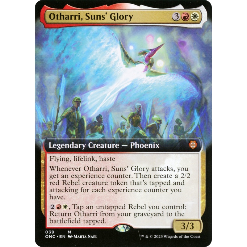 Otharri, Suns' Glory (Extended Art) [Phyrexia: All Will Be One Commander]