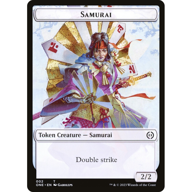 Samurai Token [Phyrexia: All Will Be One Tokens]