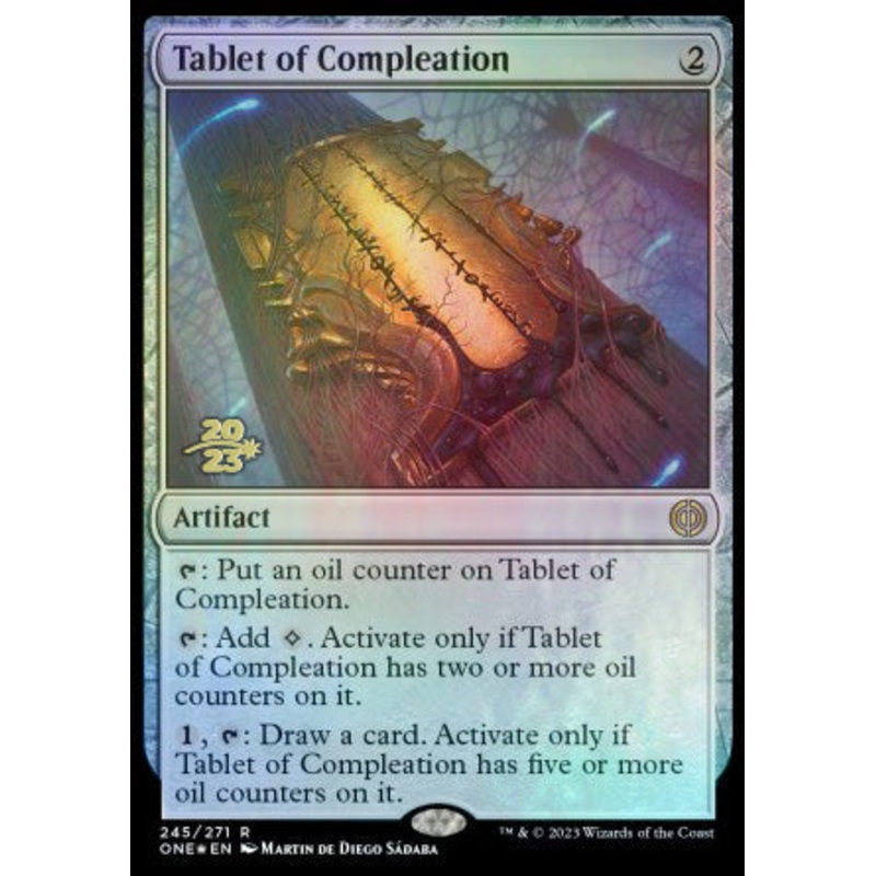 Tablet of Compleation [Phyrexia: All Will Be One Prerelease Promos]