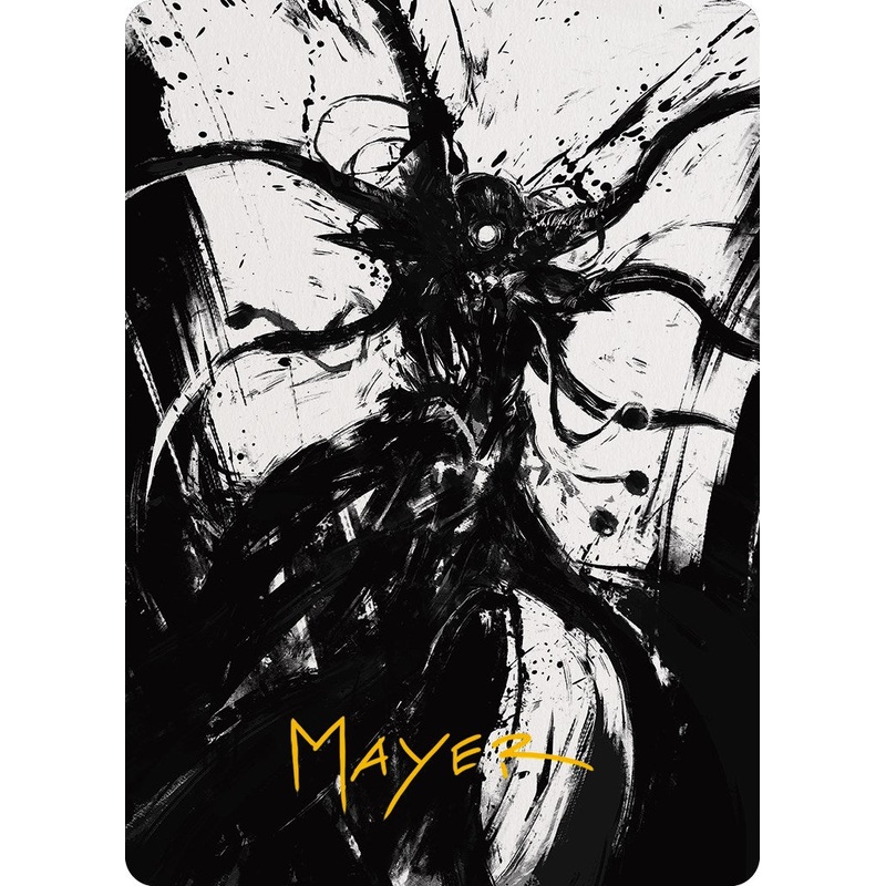 Tekuthal, Inquiry Dominus Art Card (Gold-Stamped Signature) [Phyrexia: All Will Be One Art Series]