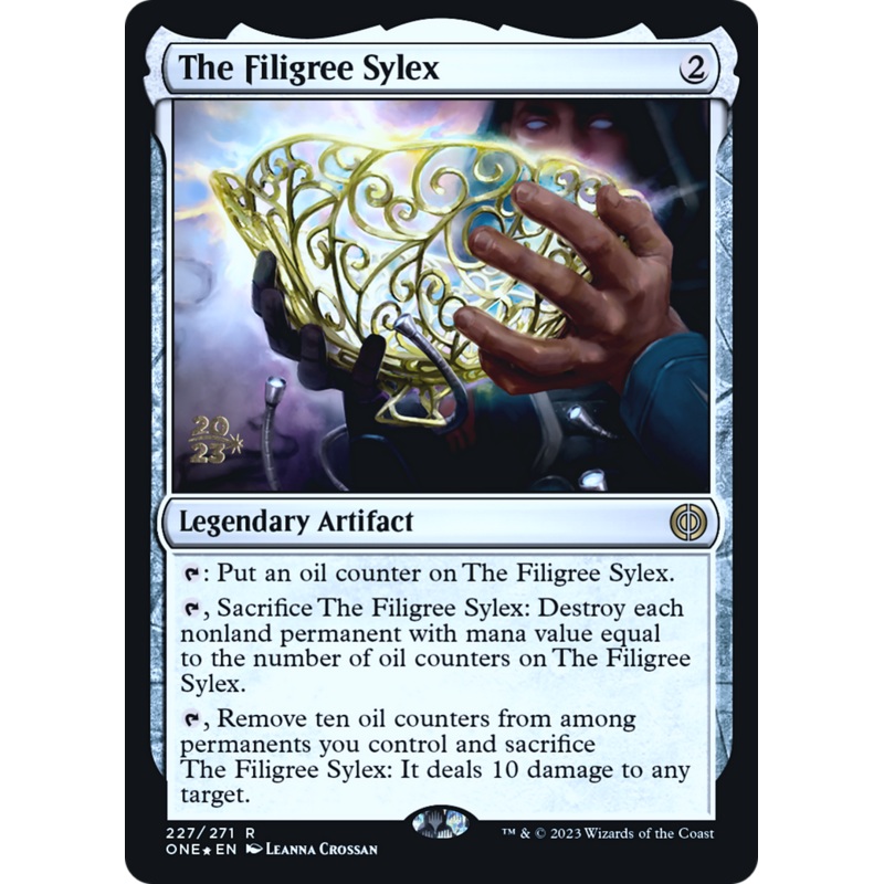 The Filigree Sylex [Phyrexia: All Will Be One Prerelease Promos]
