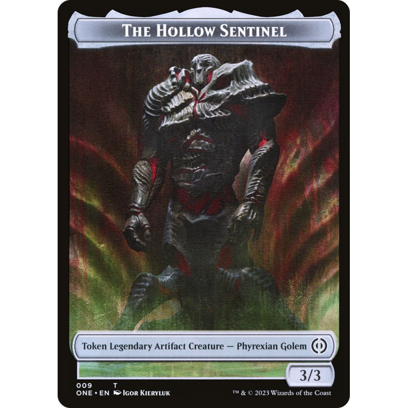 The Hollow Sentinel Token [Phyrexia: All Will Be One Tokens]
