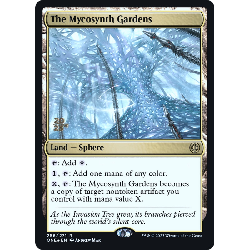 The Mycosynth Gardens [Phyrexia: All Will Be One Prerelease Promos]