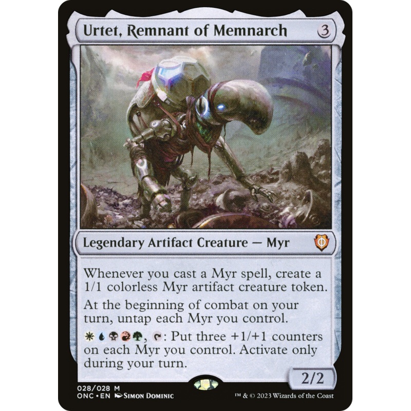 Urtet, Remnant of Memnarch [Phyrexia: All Will Be One Commander]