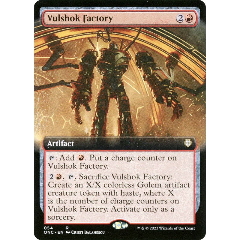 Vulshok Factory (Extended Art) [Phyrexia: All Will Be One Commander]