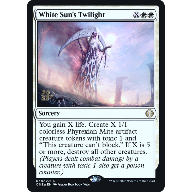White Sun's Twilight [Phyrexia: All Will Be One Prerelease Promos]