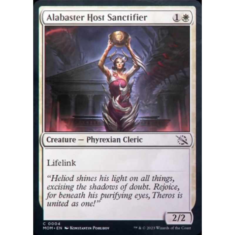 Alabaster Host Sanctifier [March of the Machine]