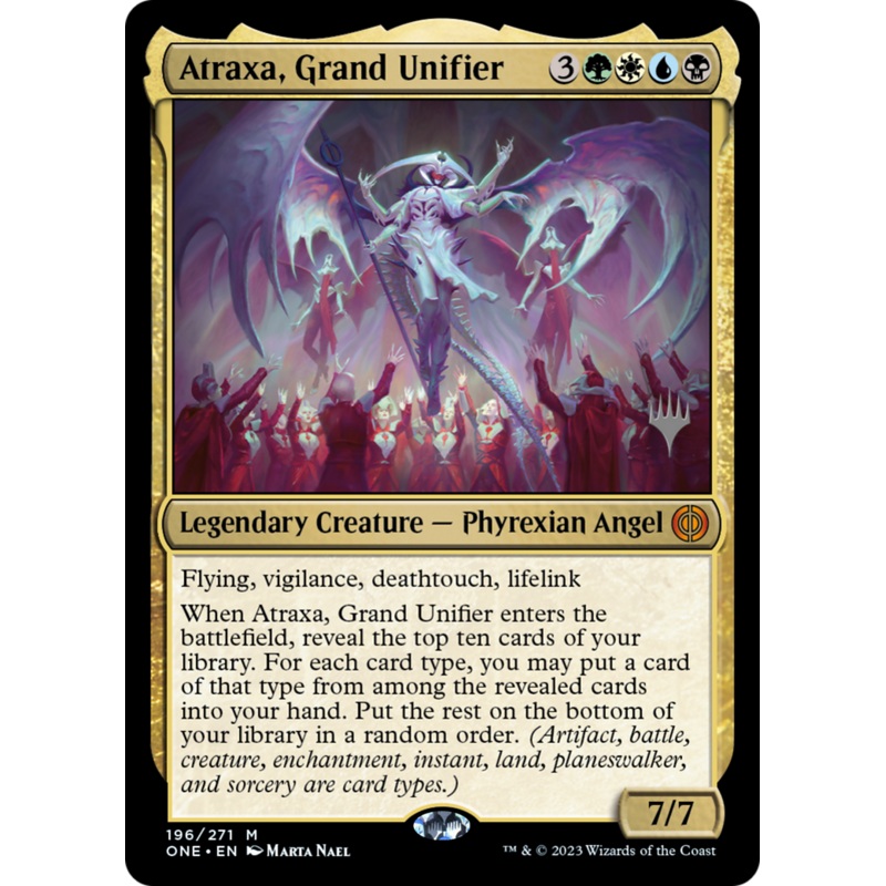 Atraxa, Grand Unifier (Promo Pack) [Phyrexia: All Will Be One Promos]