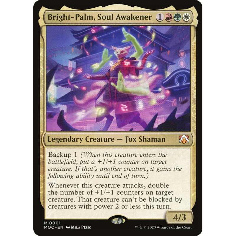 Bright-Palm, Soul Awakener [March of the Machine Commander]