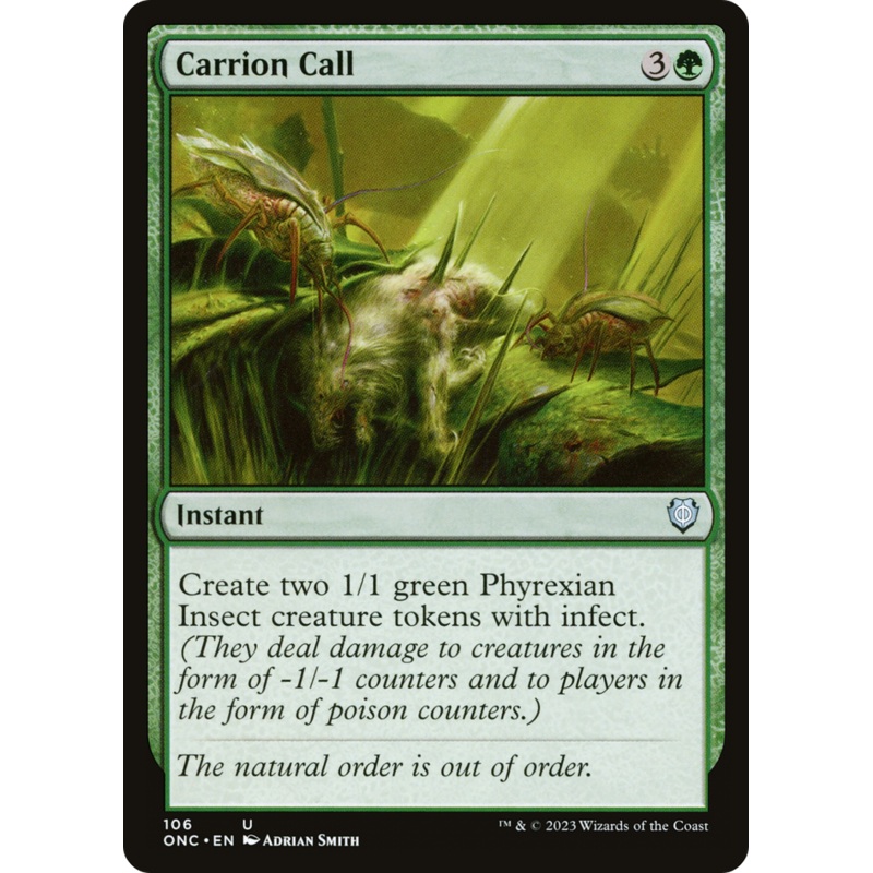 Carrion Call [Phyrexia: All Will Be One Commander]