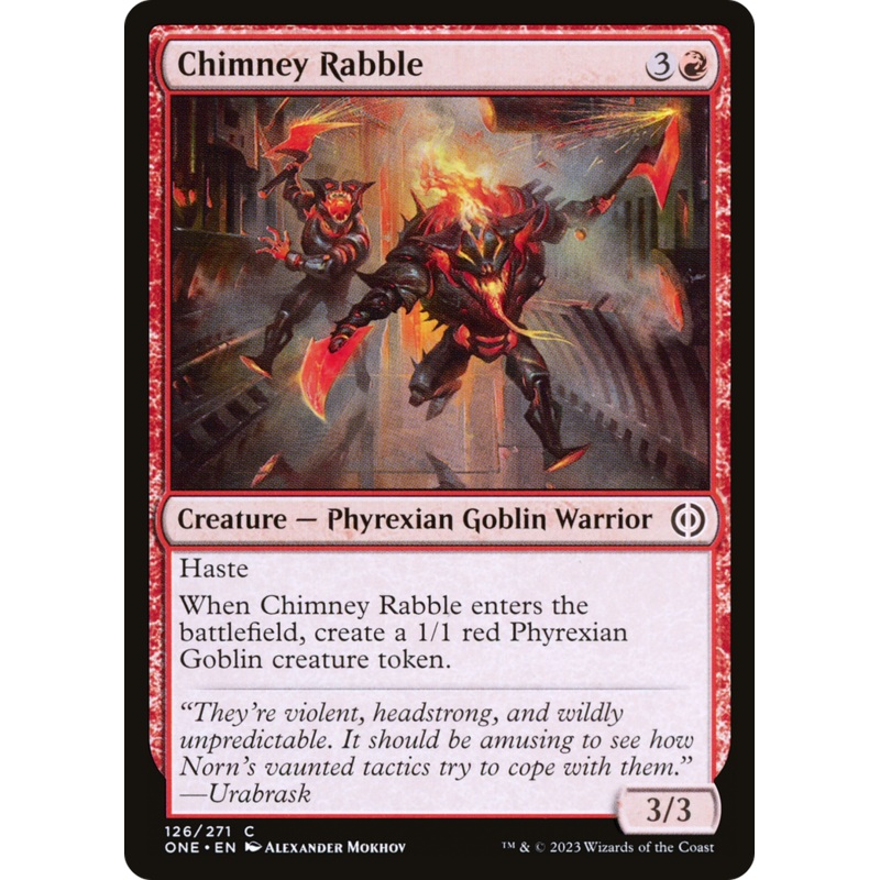 Chimney Rabble [Phyrexia: All Will Be One]