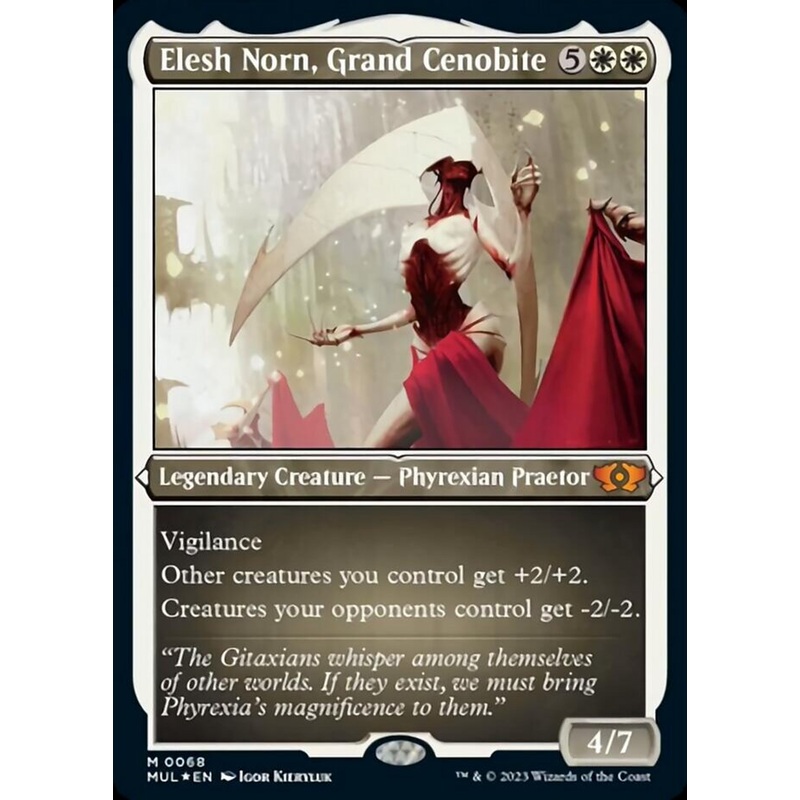 Elesh Norn, Grand Cenobite (Foil Etched) [Multiverse Legends]