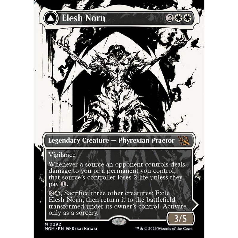 Elesh Norn // The Argent Etchings (Showcase Planar Booster Fun) [March of the Machine]