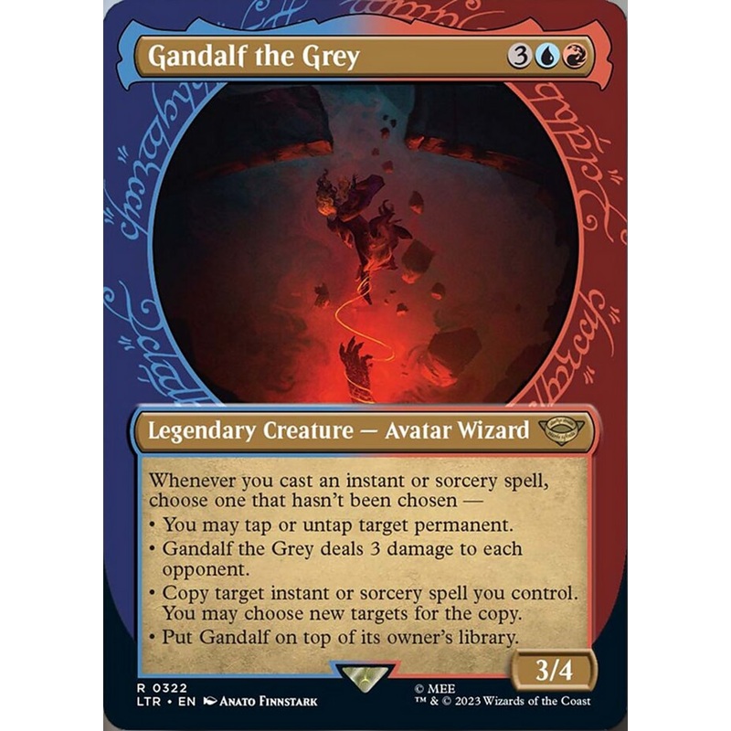 Gandalf the Grey (Showcase Ring Frame) [The Lord of the Rings: Tales of Middle-Earth]