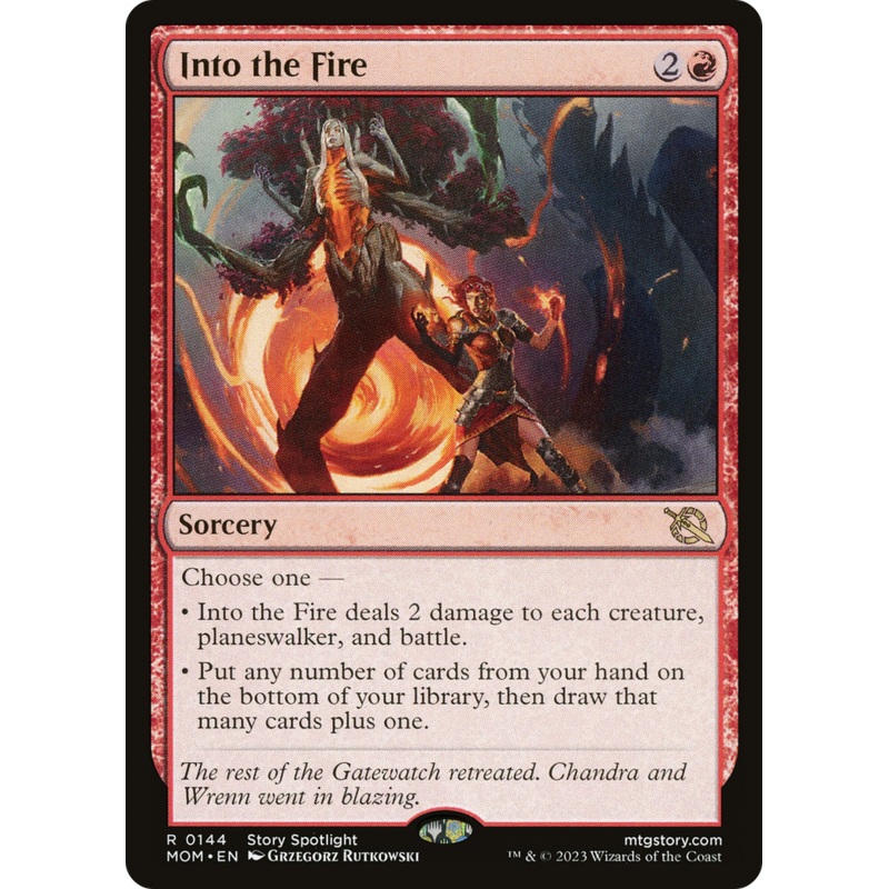 Into the Fire [March of the Machine]