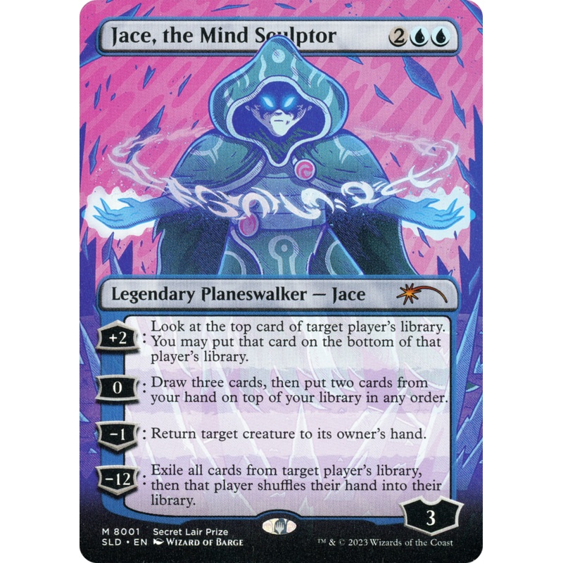 Jace, the Mind Sculptor (Borderless) [Secret Lair Drop Promos]