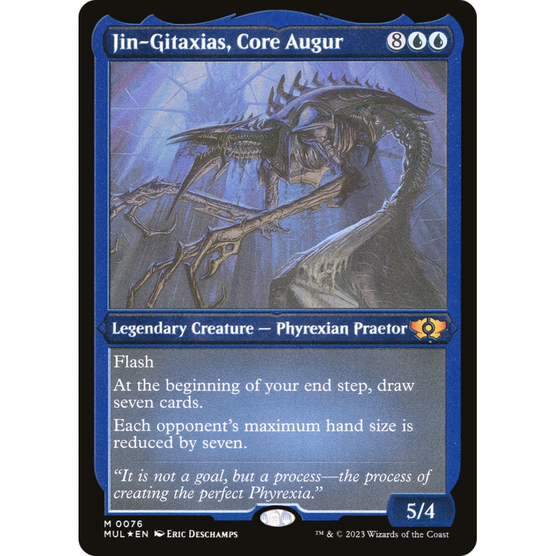 Jin-Gitaxias, Core Augur (Foil Etched) [Multiverse Legends]