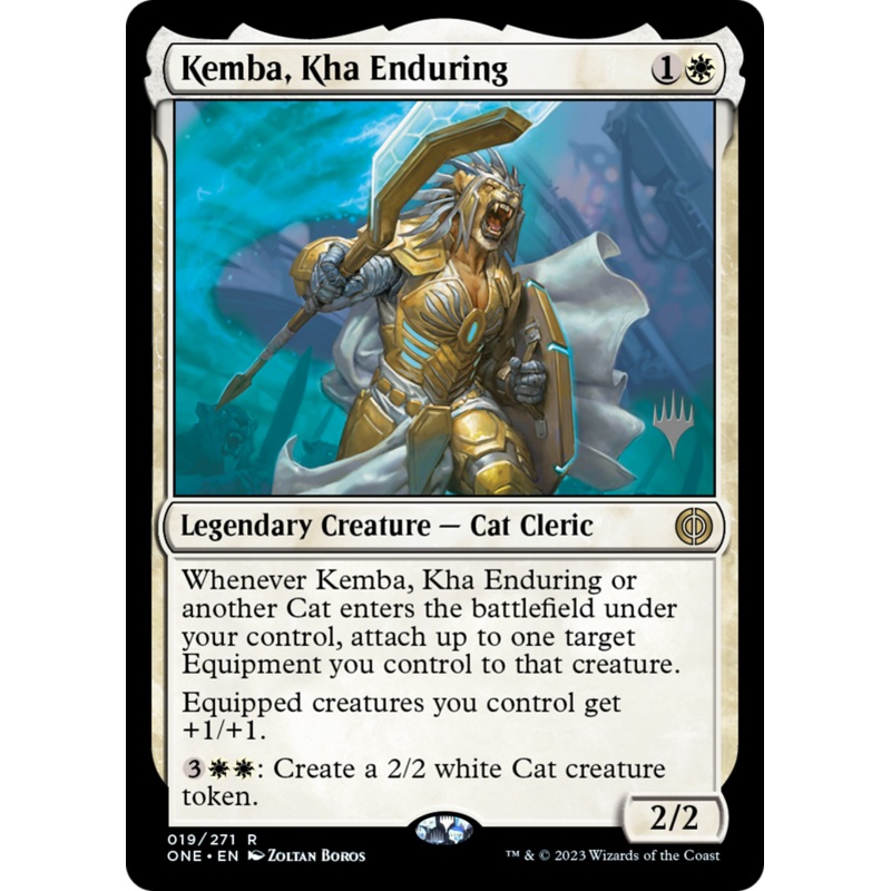 Kemba, Kha Enduring (Promo Pack) [Phyrexia: All Will Be One Promos]
