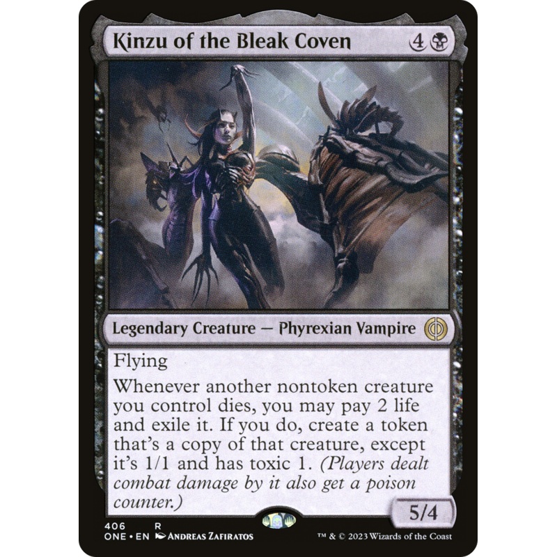 Kinzu of the Bleak Coven [Phyrexia: All Will Be One]