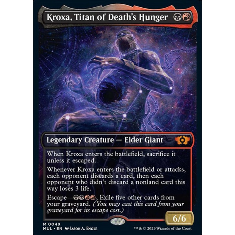 Kroxa, Titan of Death's Hunger [Multiverse Legends]