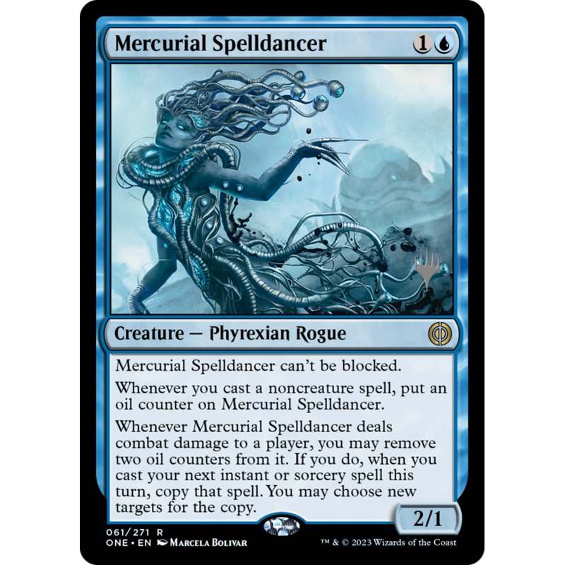Mercurial Spelldancer (Promo Pack) [Phyrexia: All Will Be One Promos]