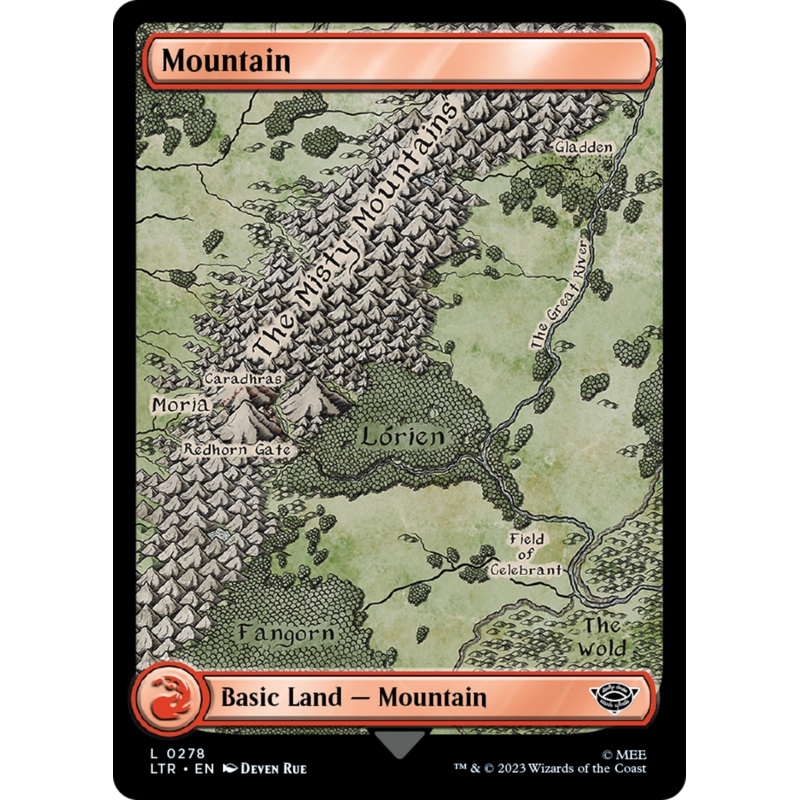 Mountain (278) [The Lord of the Rings: Tales of Middle-Earth]