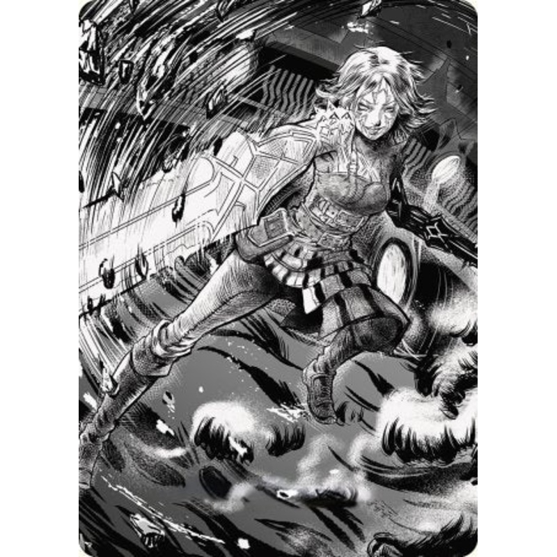 Nahiri, the Unforgiving 2 Art Card [Phyrexia: All Will Be One Art Series]