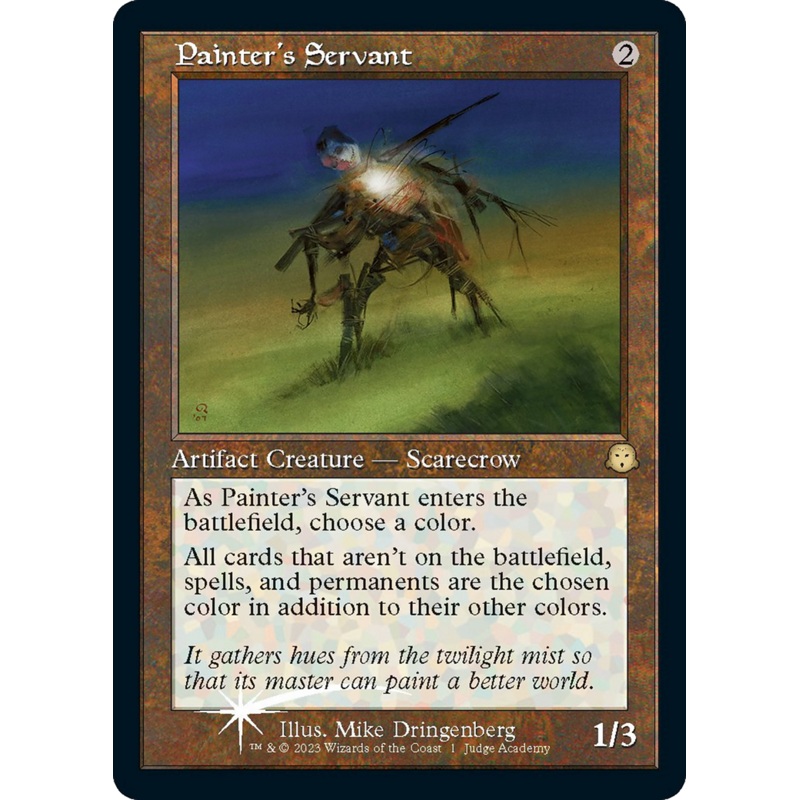Painter's Servant (Retro) [Judge Gift Cards 2023]