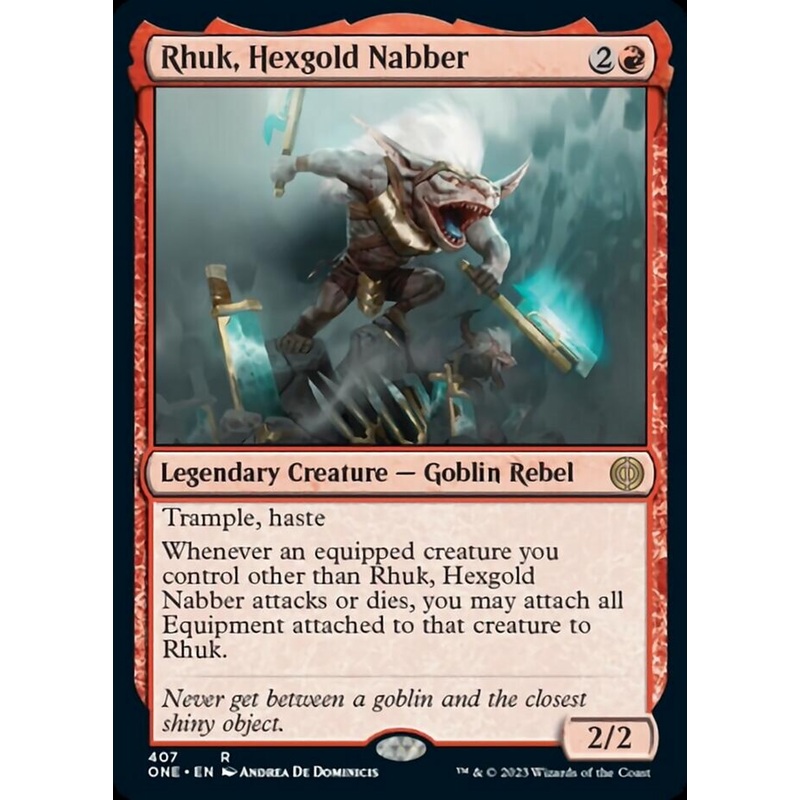 Rhuk, Hexgold Nabber [Phyrexia: All Will Be One]
