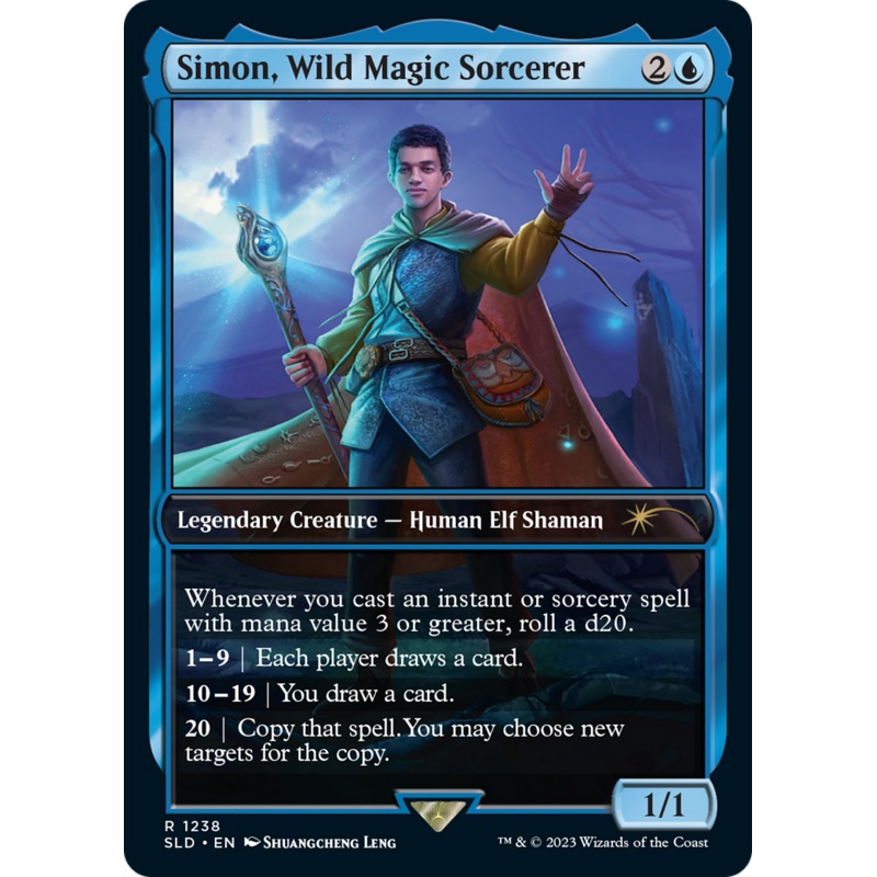 Simon, Wild Magic Sorcerer [Secret Lair Drop Series]