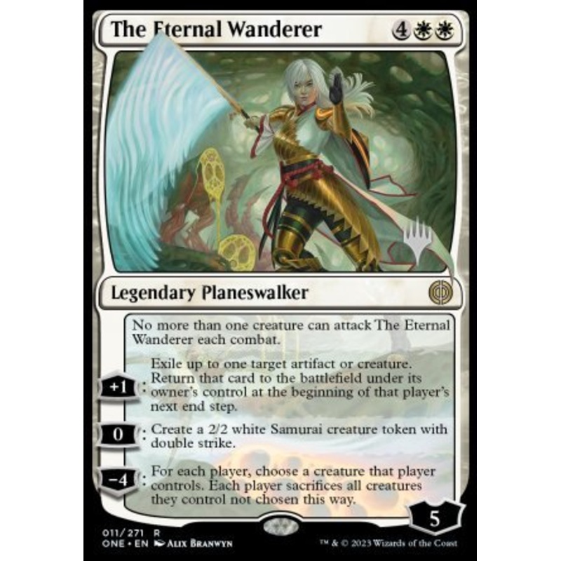 The Eternal Wanderer (Promo Pack) [Phyrexia: All Will Be One Promos]