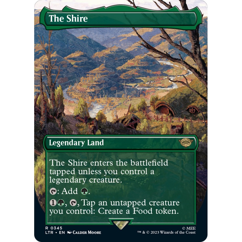 The Shire (Borderless Alternate Art) [The Lord of the Rings: Tales of Middle-Earth]
