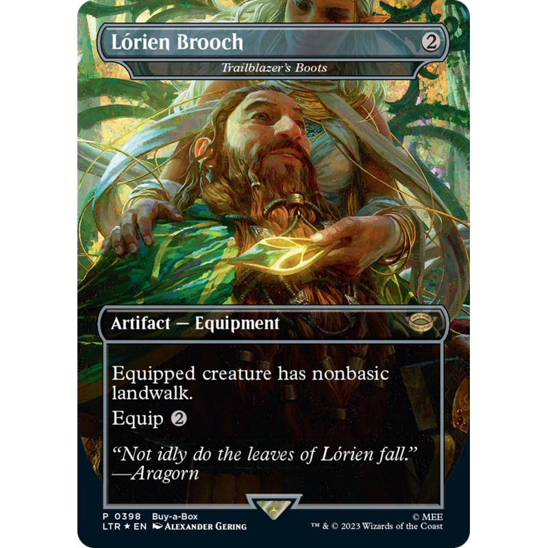 Trailblazer's Boots - Lorien Brooch (Buy-A-Box) [The Lord of the Rings: Tales of Middle-Earth]