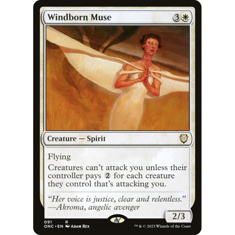 Windborn Muse [Phyrexia: All Will Be One Commander]