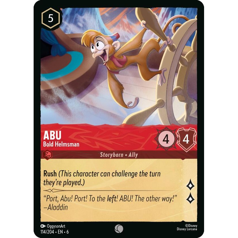 Abu - Bold Helmsman (114/204) [Azurite Sea]