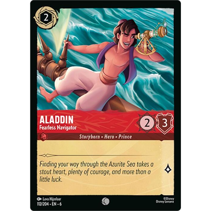 Aladdin - Fearless Navigator (112/204) [Azurite Sea]