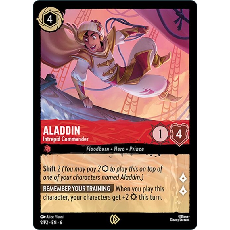 Aladdin - Intrepid Commander (9) [Promo Cards]