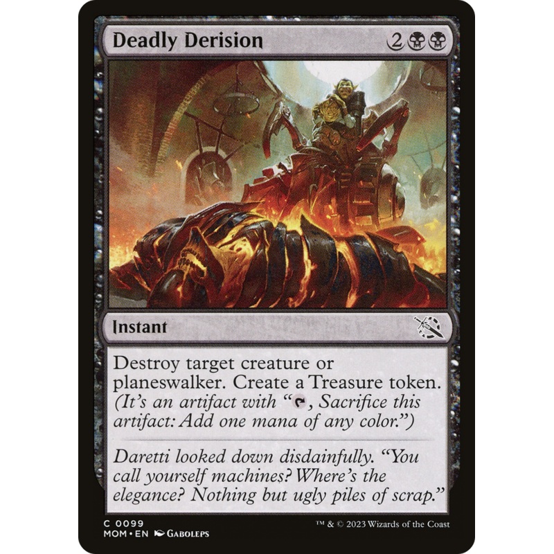 Deadly Derision [March of the Machine]
