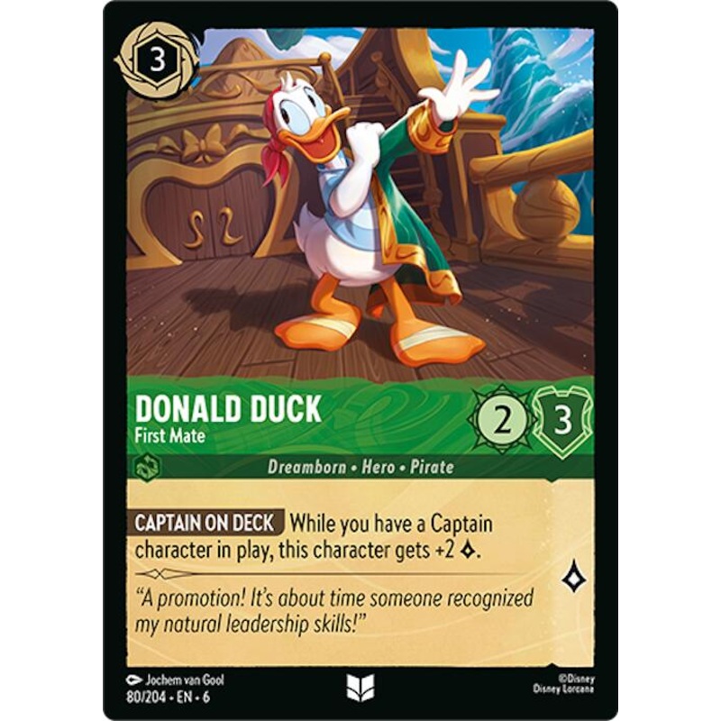 Donald Duck - First Mate (80/204) [Azurite Sea]