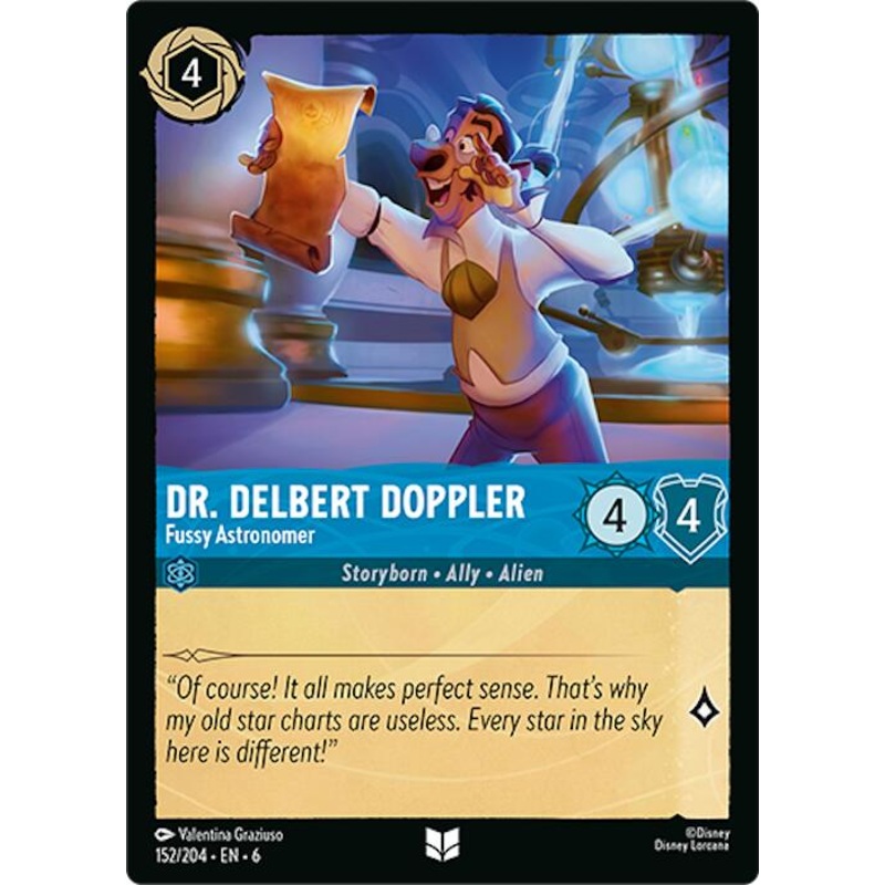 Dr. Delbert Doppler - Fussy Astronomer (152/204) [Azurite Sea]