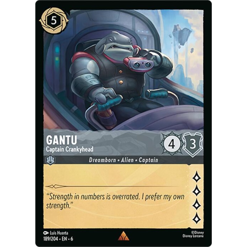Gantu - Captain Crankyhead (189/204) [Azurite Sea]
