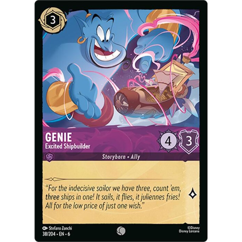 Genie - Excited Shipbuilder (38/204) [Azurite Sea]