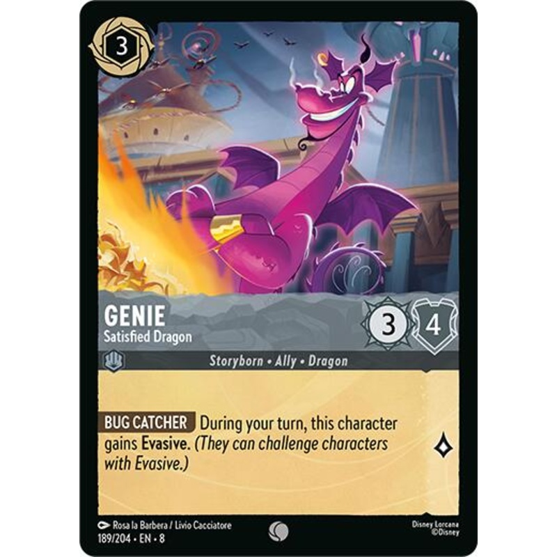 Genie - Satisfied Dragon (189/204) [Reign of Jafar]