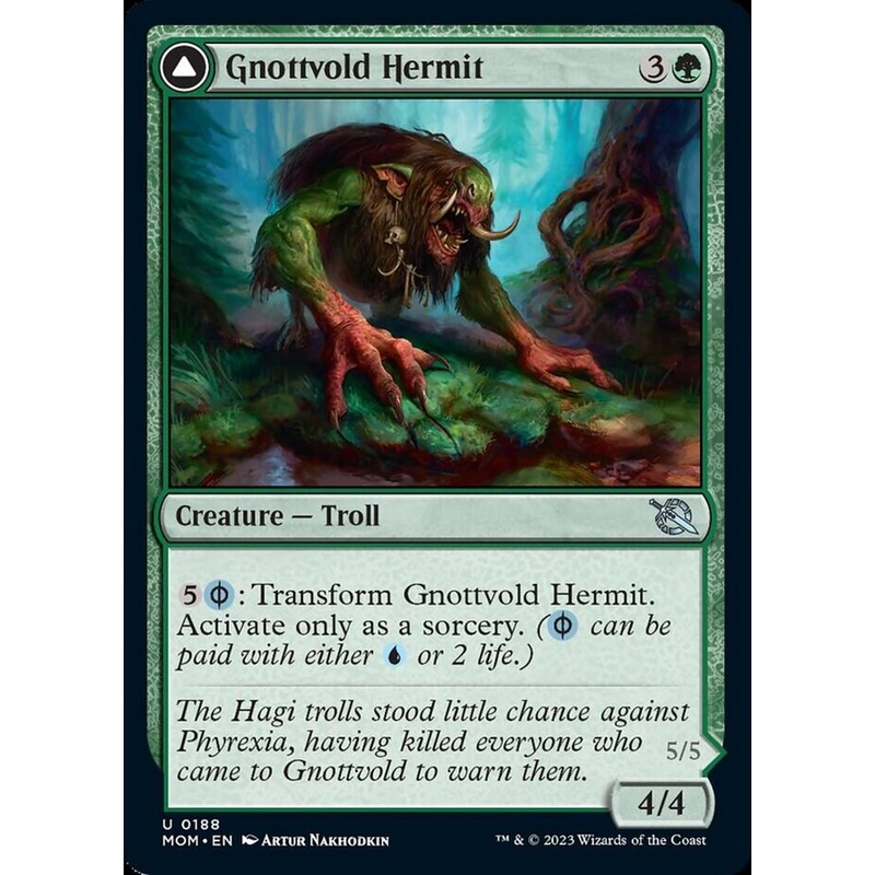 Gnottvold Hermit // Chrome Host Hulk [March of the Machine]
