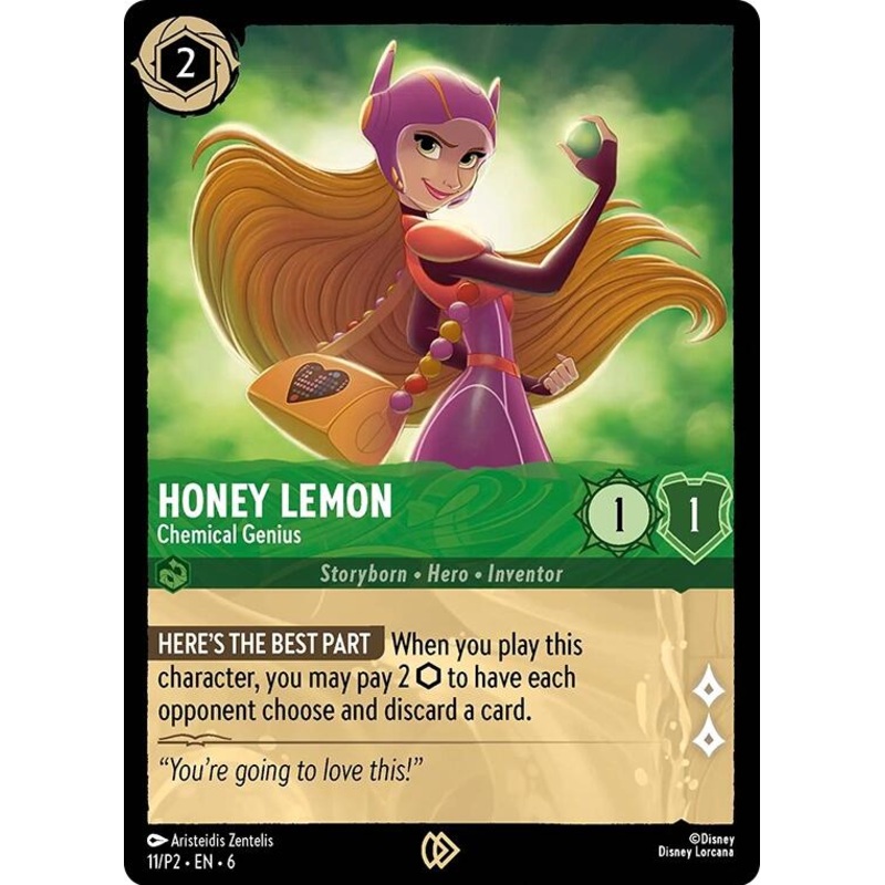 Honey Lemon - Chemical Genius (11/P2) [Promo Cards]