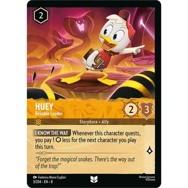 Huey - Reliable Leader (Foil) (3/204) [Reign of Jafar]