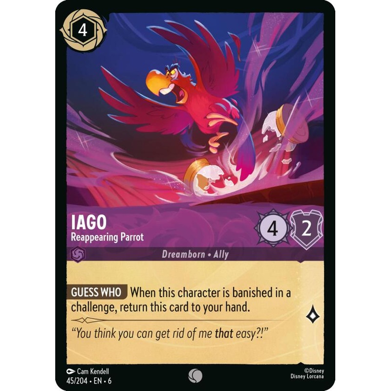 Iago - Reappearing Parrot (45/204) [Azurite Sea]