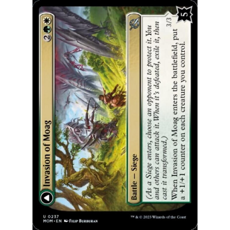 Invasion of Moag // Bloomweaver Dryads [March of the Machine]