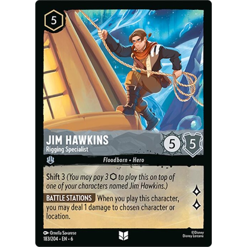 Jim Hawkins - Rigging Specialist (183/204) [Azurite Sea]